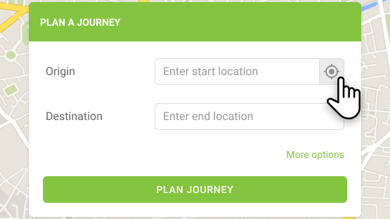Journey Planner instructions